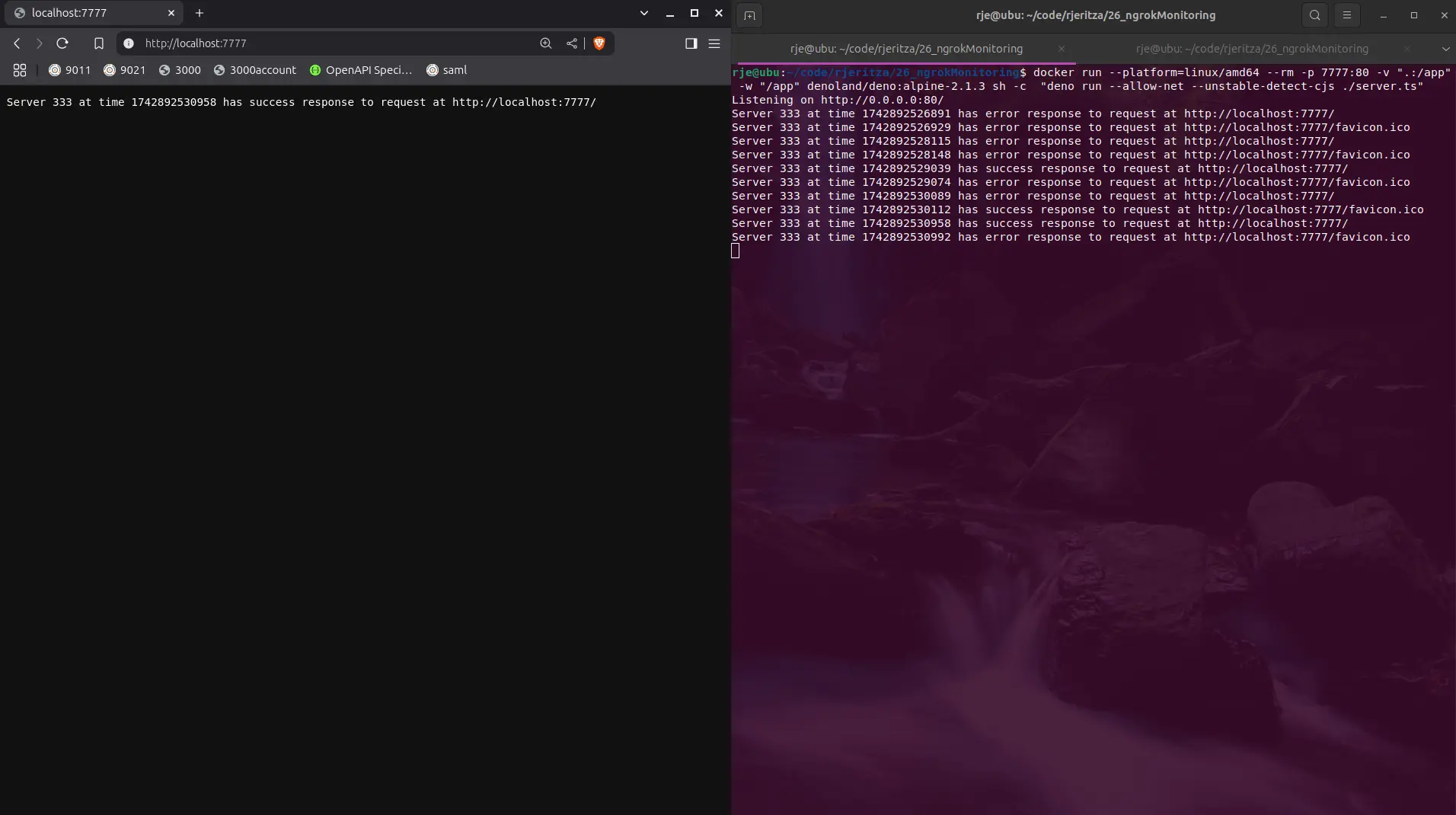 Simple web app